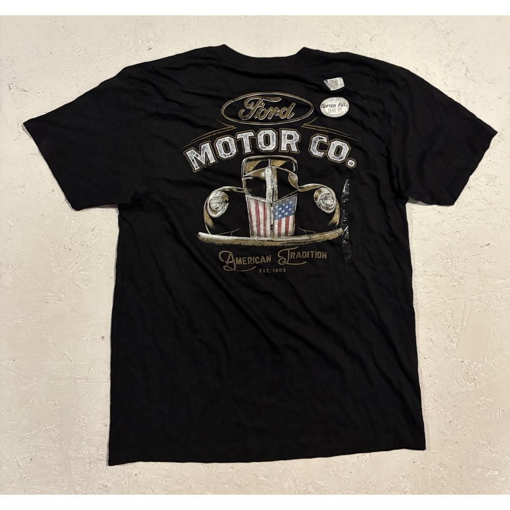 Ford‎ Motorsport American Tradition Shirt Mens Large Short Sleeve Cars Trucks